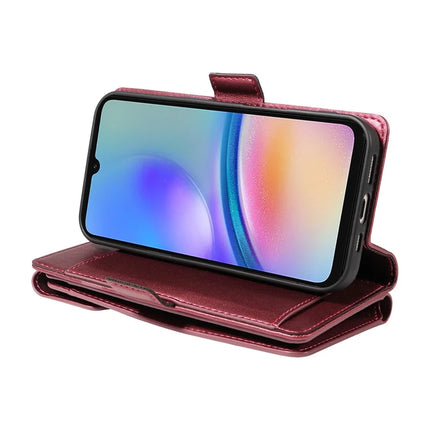 For Samsung Galaxy A05s 4G Case with Card Holder Stand PU Leather Flip Phone Cover