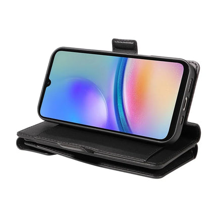 For Samsung Galaxy A05s 4G Case with Card Holder Stand PU Leather Flip Phone Cover