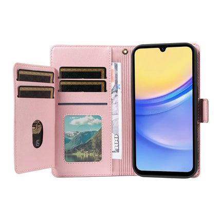 For Samsung Galaxy A15 5G  /  A15 4G Case with Card Holder Stand PU Leather Flip Phone Cover