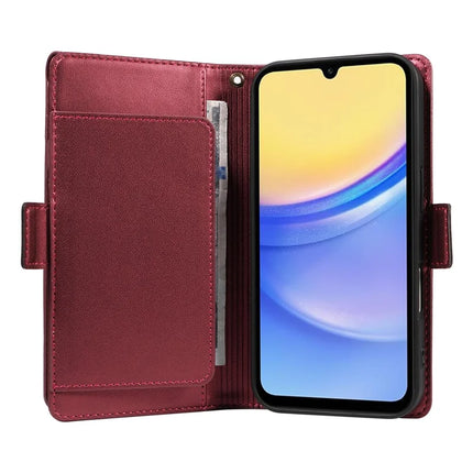 For Samsung Galaxy A15 5G  /  A15 4G Case with Card Holder Stand PU Leather Flip Phone Cover