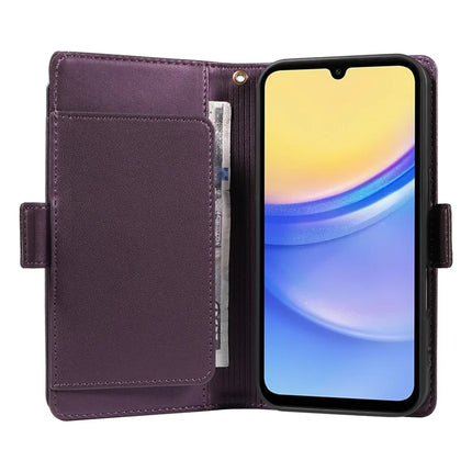 For Samsung Galaxy A15 5G  /  A15 4G Case with Card Holder Stand PU Leather Flip Phone Cover