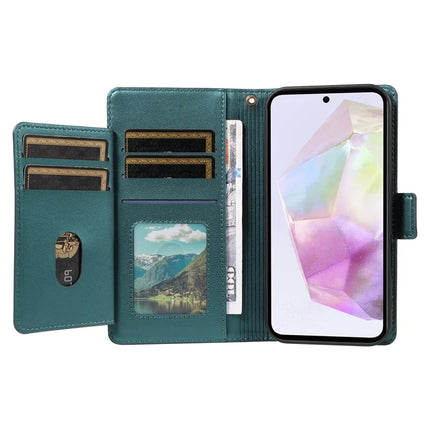 For Samsung Galaxy A35 5G Case with Card Holder Stand PU Leather Flip Phone Cover