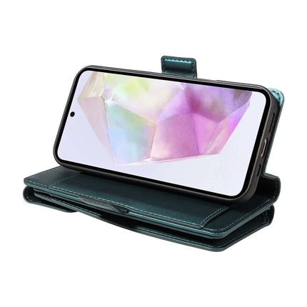 For Samsung Galaxy A35 5G Case with Card Holder Stand PU Leather Flip Phone Cover