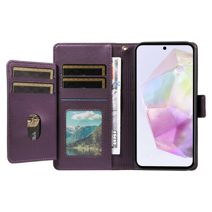 For Samsung Galaxy A35 5G Case with Card Holder Stand PU Leather Flip Phone Cover