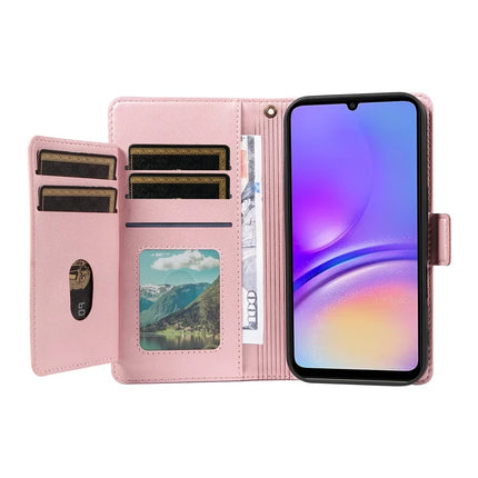 For Samsung Galaxy A06 5G Case with Card Holder Stand PU Leather Flip Phone Cover