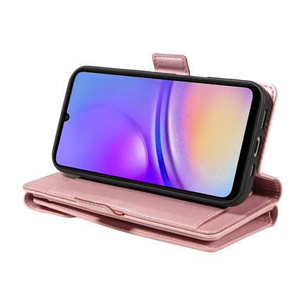 For Samsung Galaxy A06 5G Case with Card Holder Stand PU Leather Flip Phone Cover