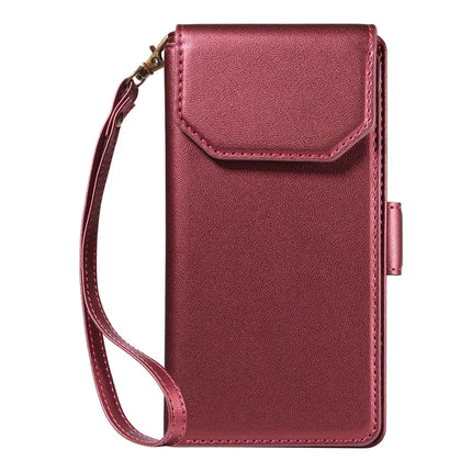 For Samsung Galaxy A06 5G Case with Card Holder Stand PU Leather Flip Phone Cover