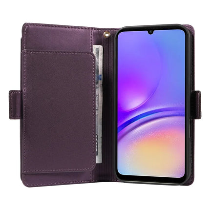 For Samsung Galaxy A06 5G Case with Card Holder Stand PU Leather Flip Phone Cover
