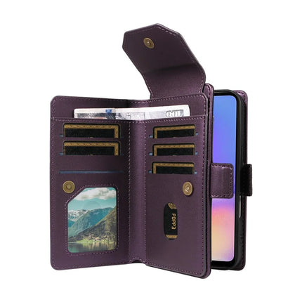For Samsung Galaxy A06 5G Case with Card Holder Stand PU Leather Flip Phone Cover