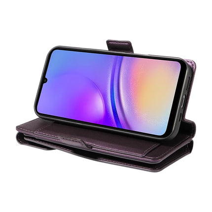 For Samsung Galaxy A06 5G Case with Card Holder Stand PU Leather Flip Phone Cover