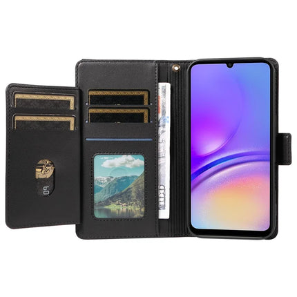 For Samsung Galaxy A06 5G Case with Card Holder Stand PU Leather Flip Phone Cover