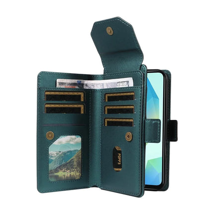 For Samsung Galaxy A16 5G / A16 4G Case with Card Holder Stand PU Leather Flip Phone Cover