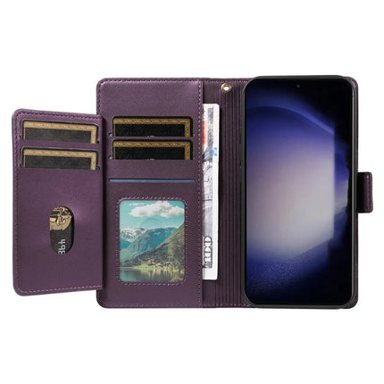For Samsung Galaxy S23 Case with Card Holder Stand PU Leather Flip Phone Cover