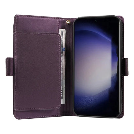 For Samsung Galaxy S23 Case with Card Holder Stand PU Leather Flip Phone Cover