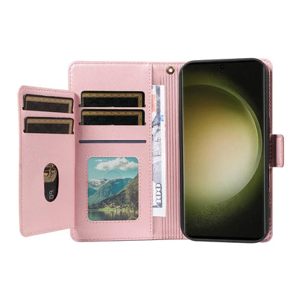 For Samsung Galaxy S23 Ultra Case with Card Holder Stand PU Leather Flip Phone Cover