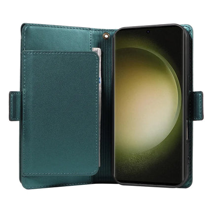 For Samsung Galaxy S23 Ultra Case with Card Holder Stand PU Leather Flip Phone Cover