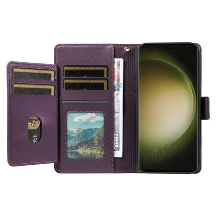 For Samsung Galaxy S23 Ultra Case with Card Holder Stand PU Leather Flip Phone Cover