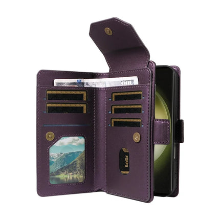For Samsung Galaxy S23 Ultra Case with Card Holder Stand PU Leather Flip Phone Cover