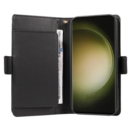 For Samsung Galaxy S23 Ultra Case with Card Holder Stand PU Leather Flip Phone Cover