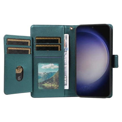 For Samsung Galaxy S23 FE Case with Card Holder Stand PU Leather Flip Phone Cover