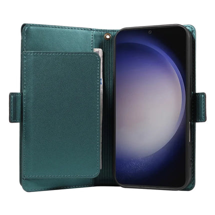 For Samsung Galaxy S23 FE Case with Card Holder Stand PU Leather Flip Phone Cover