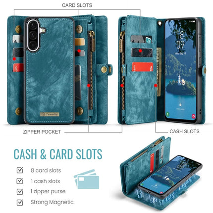 For Samsung Galaxy A56 5G Case CASEME 008 Series Detachable Leather Zipper Wallet Phone Cover