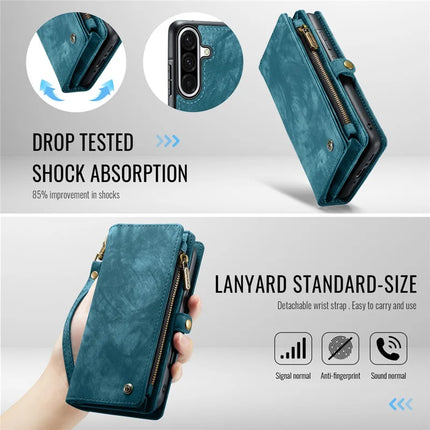 For Samsung Galaxy A56 5G Case CASEME 008 Series Detachable Leather Zipper Wallet Phone Cover