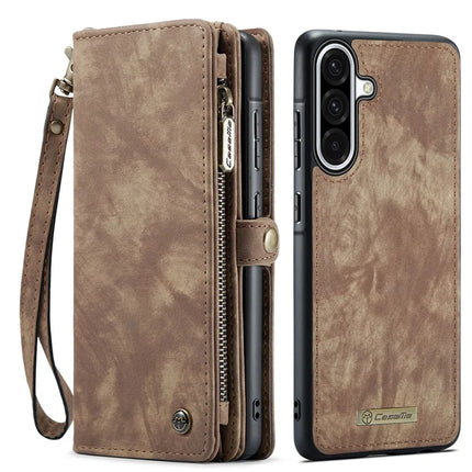 For Samsung Galaxy A56 5G Case CASEME 008 Series Detachable Leather Zipper Wallet Phone Cover