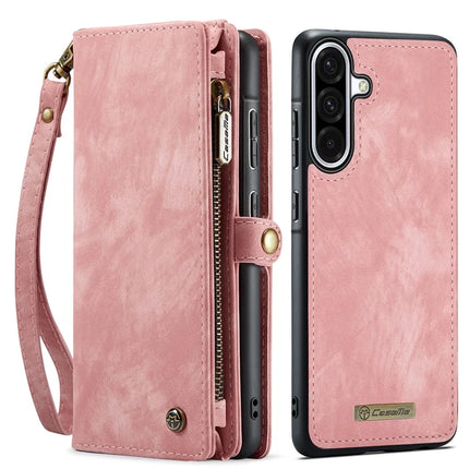 For Samsung Galaxy A56 5G Case CASEME 008 Series Detachable Leather Zipper Wallet Phone Cover