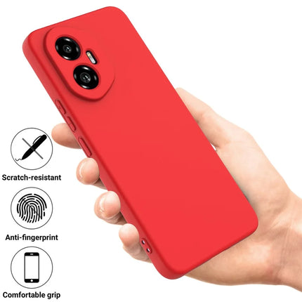 For Honor 300 Liquid Silicone Case Phone Back Cover with Hand Strap
