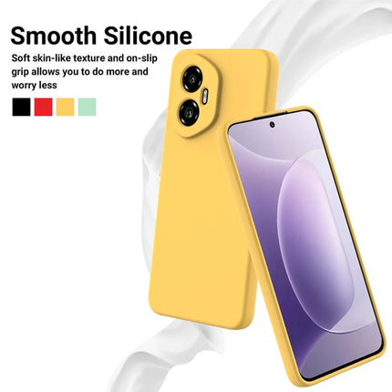 For Honor 300 Liquid Silicone Case Phone Back Cover with Hand Strap