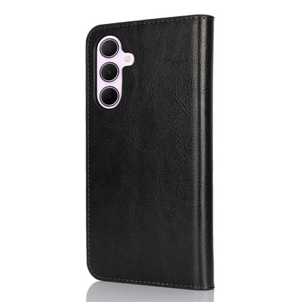 For Samsung Galaxy A56 5G  /  A36 5G Case Crazy Horse Texture Split Leather Wallet Phone Cover