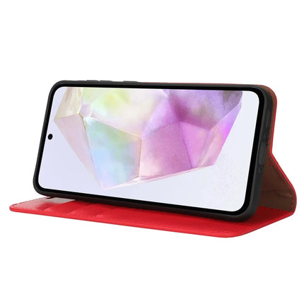 For Samsung Galaxy A56 5G  /  A36 5G Case Crazy Horse Texture Split Leather Wallet Phone Cover