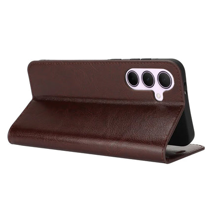 For Samsung Galaxy A56 5G  /  A36 5G Case Crazy Horse Texture Split Leather Wallet Phone Cover