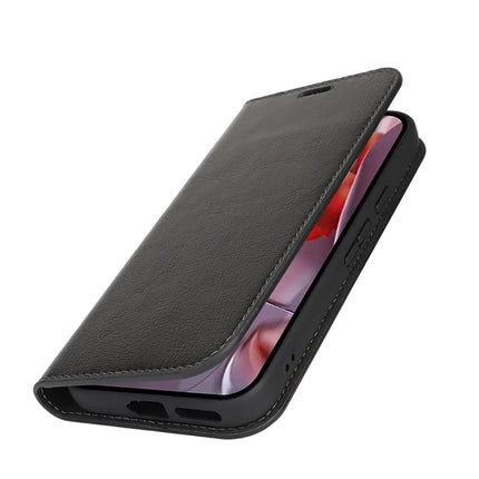 For Google Pixel 9a Case Crazy Horse Texture Split Leather Wallet Phone Cover