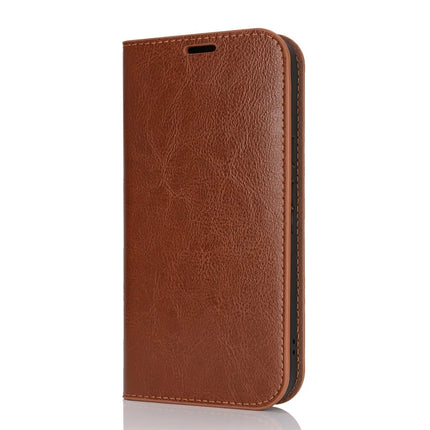 For Google Pixel 9a Case Crazy Horse Texture Split Leather Wallet Phone Cover