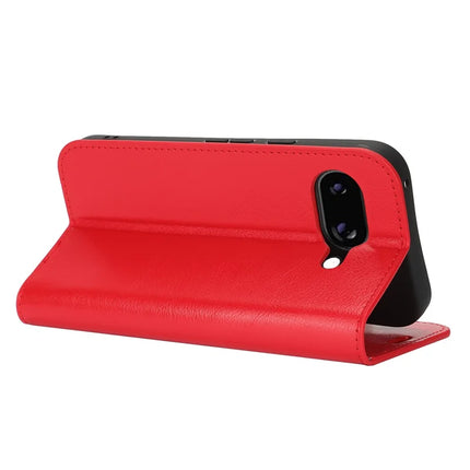 For Google Pixel 9a Case Crazy Horse Texture Split Leather Wallet Phone Cover