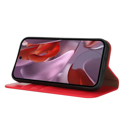For Google Pixel 9a Case Crazy Horse Texture Split Leather Wallet Phone Cover