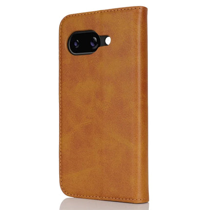 For Google Pixel 9a Case PU Leather Calf Textured Magnetic Closing Smart Phone Cover