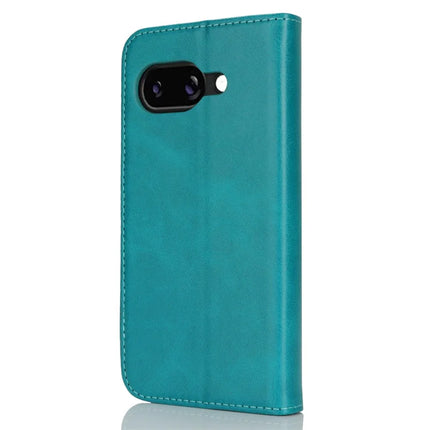 For Google Pixel 9a Case PU Leather Calf Textured Magnetic Closing Smart Phone Cover