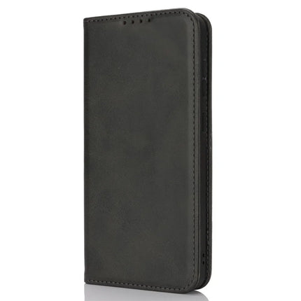 For Samsung Galaxy A56 5G  /  A36 5G Case PU Leather Calf Textured Magnetic Closing Smart Phone Cover