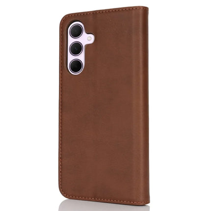 For Samsung Galaxy A56 5G  /  A36 5G Case PU Leather Calf Textured Magnetic Closing Smart Phone Cover