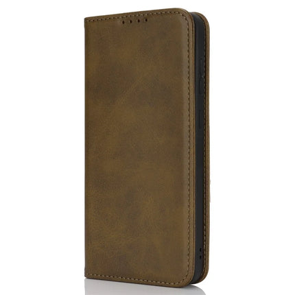For Samsung Galaxy A56 5G  /  A36 5G Case PU Leather Calf Textured Magnetic Closing Smart Phone Cover
