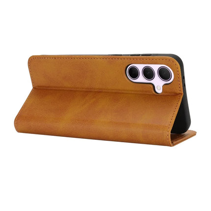 For Samsung Galaxy A56 5G  /  A36 5G Case PU Leather Calf Textured Magnetic Closing Smart Phone Cover