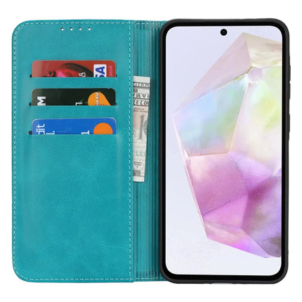 For Samsung Galaxy A56 5G  /  A36 5G Case PU Leather Calf Textured Magnetic Closing Smart Phone Cover