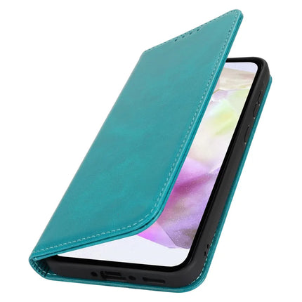 For Samsung Galaxy A56 5G  /  A36 5G Case PU Leather Calf Textured Magnetic Closing Smart Phone Cover