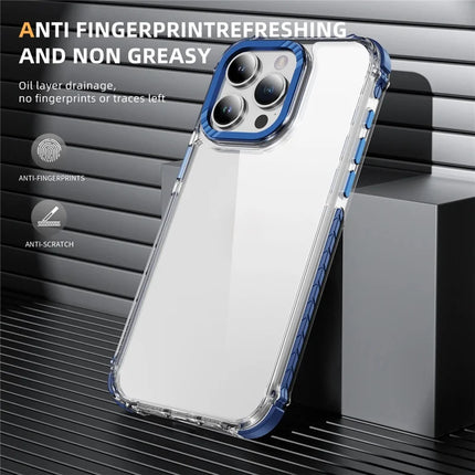 For iPhone 13 Pro Max Crystal Clear Case Airbag Anti Drop TPU + PC Phone Back Cover