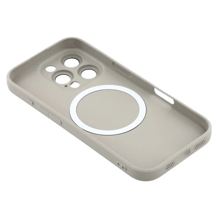 For iPhone 16 Pro Max Case Compatible with MagSafe Liquid Silicone Phone Cover with Tempered Glass Lens Protector