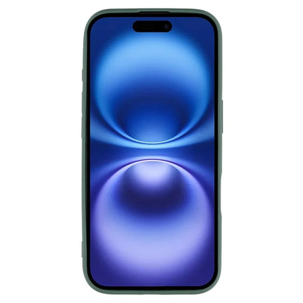 For iPhone 16 Plus Case Compatible with MagSafe Liquid Silicone Phone Cover with Tempered Glass Lens Protector