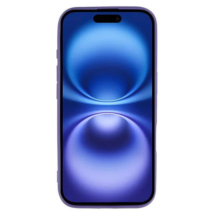 For iPhone 16 Plus Case Compatible with MagSafe Liquid Silicone Phone Cover with Tempered Glass Lens Protector